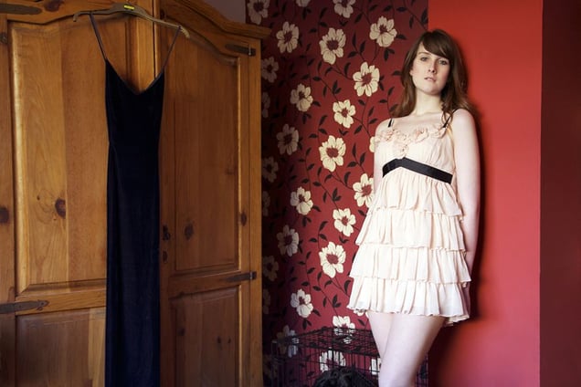 Jackie, 18 years. Underwent full transition surgery at 16. From the series "In My Skin" © Michelle Sank