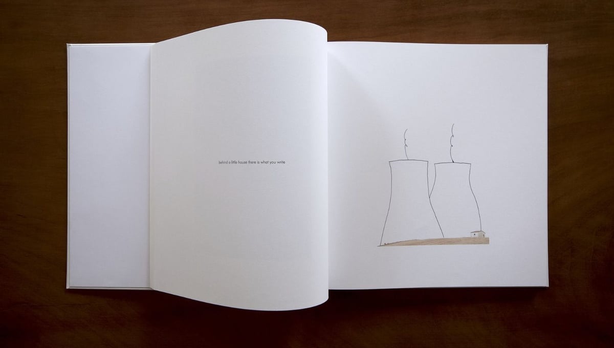 Behind a Little House, Participatory Artist Book (Installation View) © Manuel Cosentino
