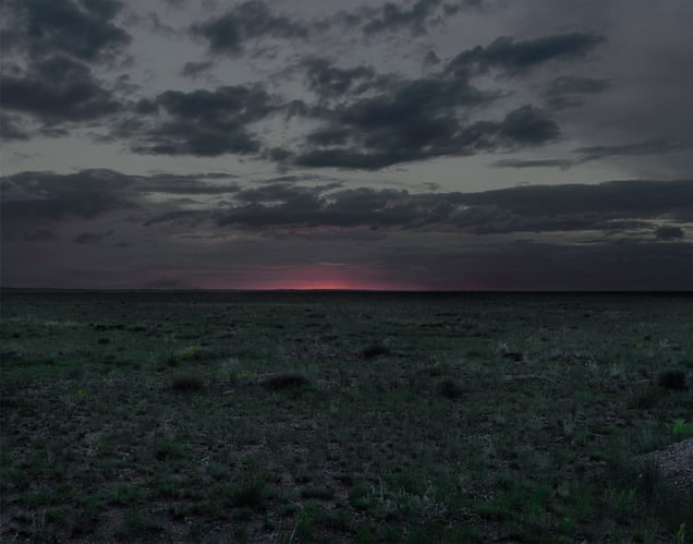 The Polygon Nuclear Test Site XII (Dust To Dust), Kazakhstan, 2011. Chromogenic Print © Nadav Kander. Exhibitor: Flowers Gallery.