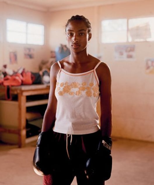 I matriculated five years ago and in all that time I’ve worked for a month in a part-time job. It's not from laziness. Blacks from Soweto, other white people, they’re scared of Eldo’s. I have good memories, like winning my first boxing fight. But I have bad memories, too. I was raped when I was 16.  — Tessa Davis is 23. She has been boxing since she was 16.