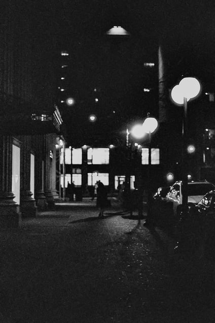 Silhouette, Irving Place, May 2018.