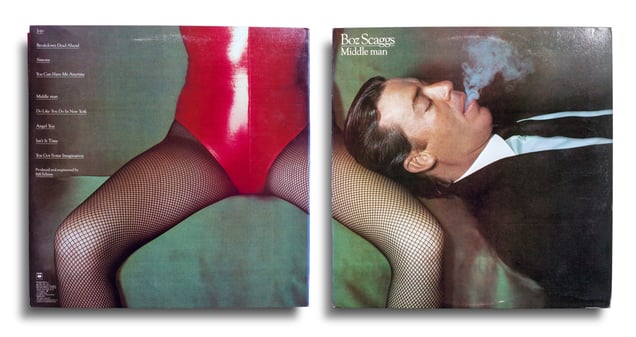 Boz Scaggs, Middle Man, Columbia FC 36106, États-Unis, 1980. Courtesy of The Guy Bourdin Estate, 2015.