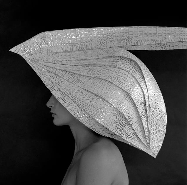 Nº 11,
¨TWELVE HATS¨project
All the hats designed and made by author.