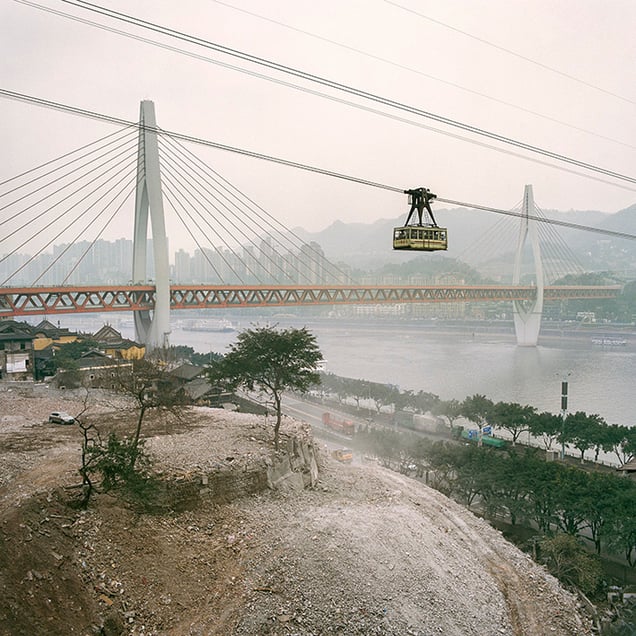 Old transportation vs new bridge