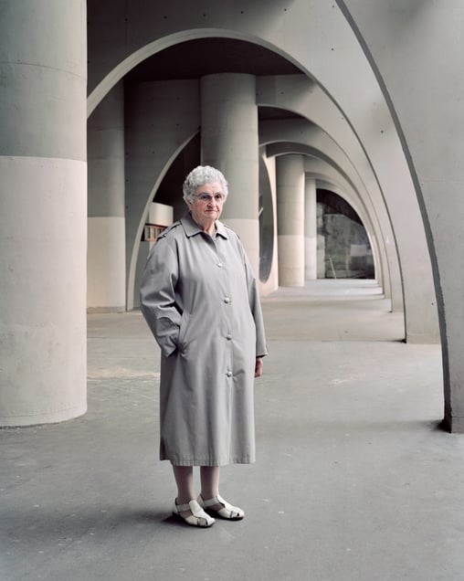 Denise, 81, Cité Spinoza, Ivry-sur-Seine, 2015 
Architect - Renée Gailhoustet