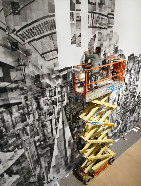 Hanne Darboven studio Tower, 2012. Photo installation by Florian Härle. © Katherina Gaenssler, courtesy of Barbara Gross Gallery. Recipient of the Prix découverte