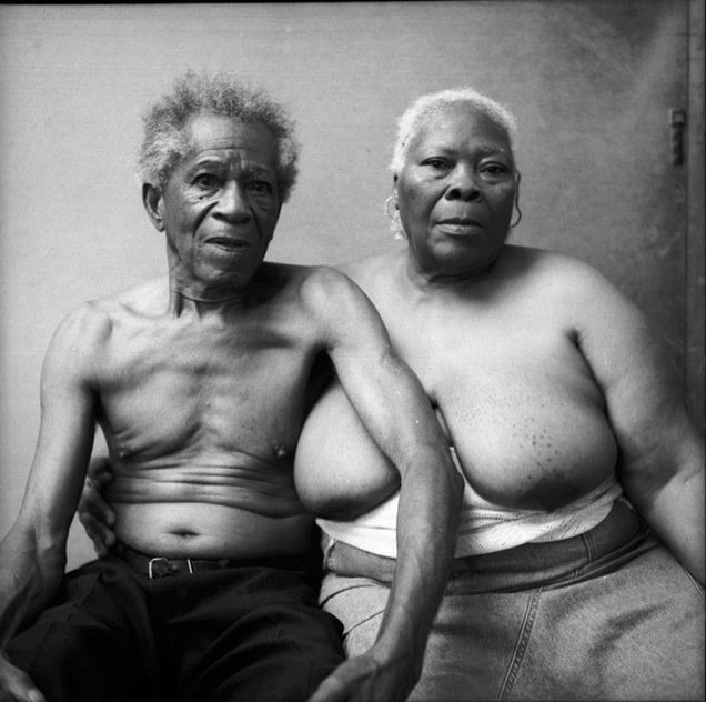 © Marcia Michael, portrait of old couple, from the series The Study of Kin. Honorable Mention, LensCulture International Exposure Awards 2010
