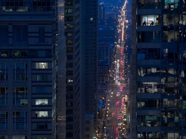 © Michael Wolf, from The Transparent City (Aperture/Museum of Contemporary Photography at Columbia College Chicago, November 2008)