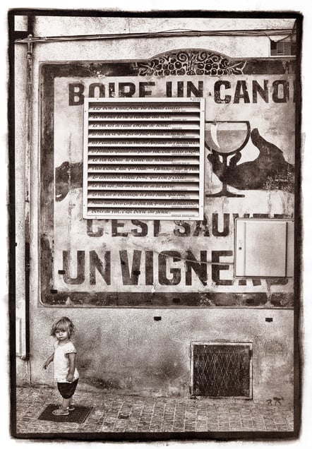 Handmade photographic print.