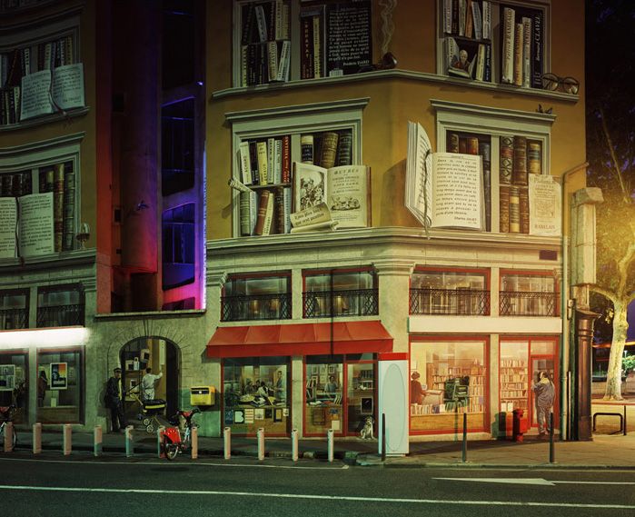 Façades: Photography A few vertical photos on color film! These are from the last