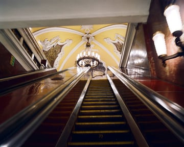 Moscow Metro - Photographs and text by Tomer Ifrah | LensCulture
