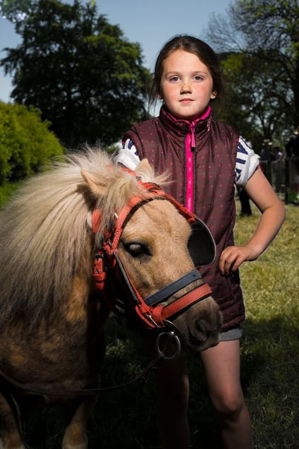 Traveller Girl and Pony.