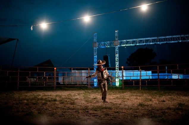 From the project "The big men from Chipilo" - Chipilo, Puebla, Mexico, November/December 2014