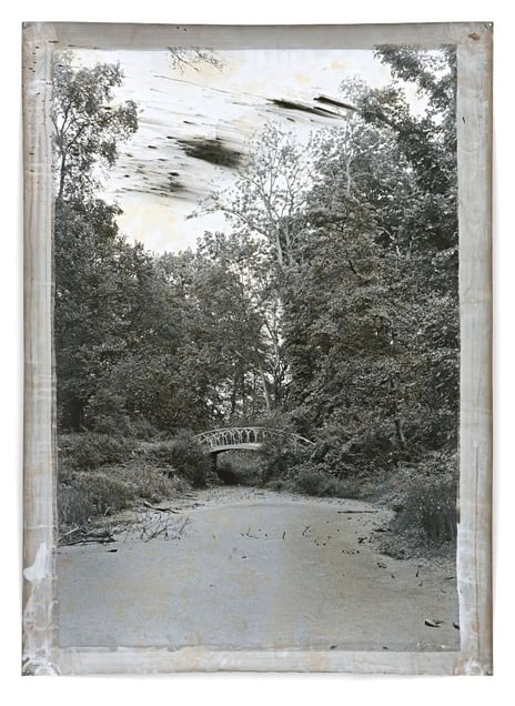 Untitled Pfaueninsel 2, 176 x 127 cm, Silver Gelatin Print, Mixed Media © Jeff Cowen