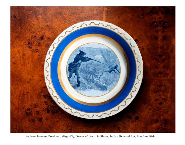 Andrew Jackson Bon Bon Dish