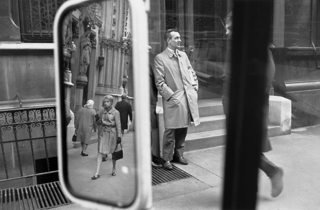 Lee Friedlander framed by Joel Coen.