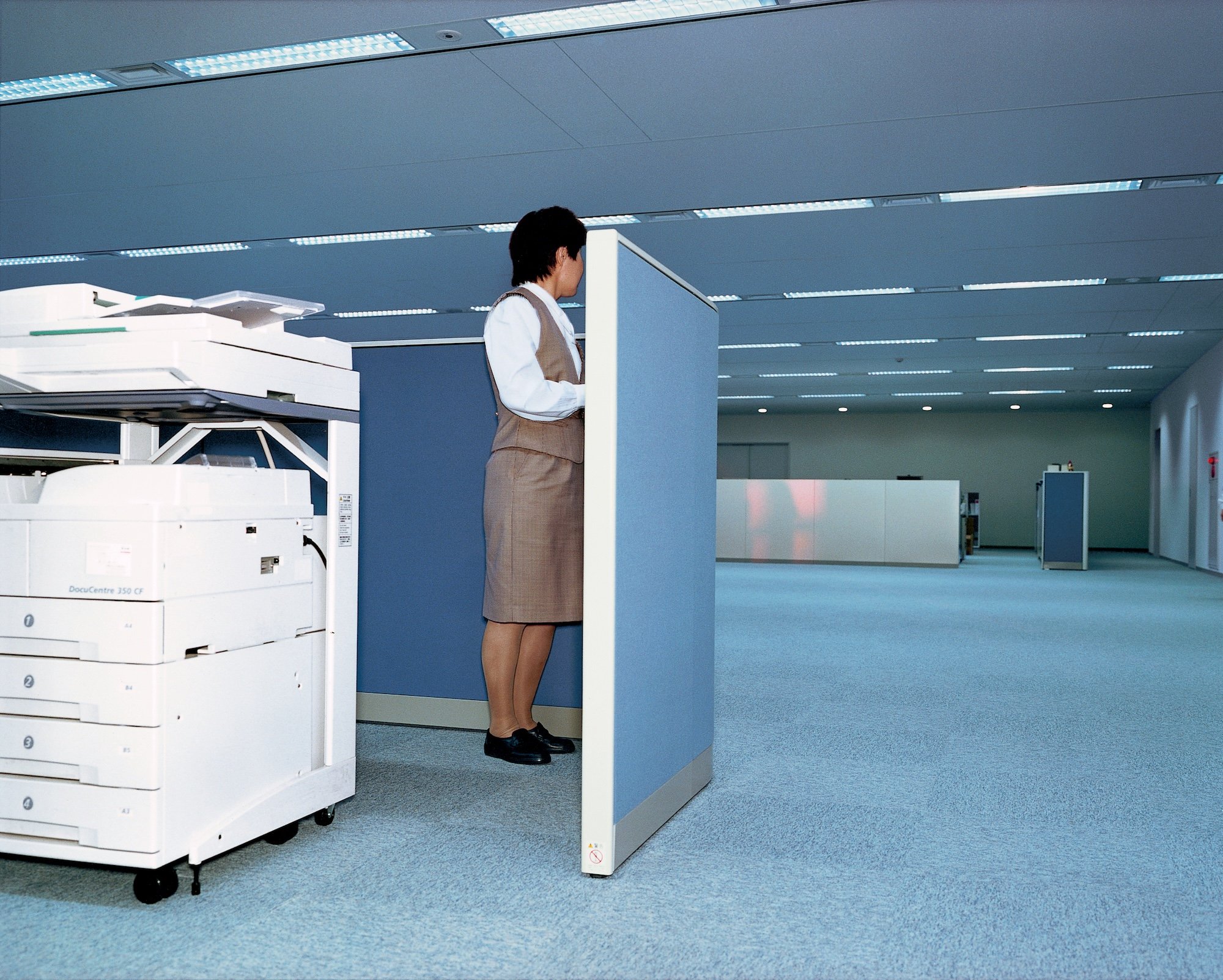 Lars Tunbjörk's Office/LA Office Captures Corporate Dreariness