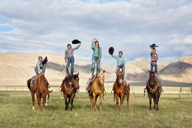 The wild bunch. Lower Siard, Nevada 2015