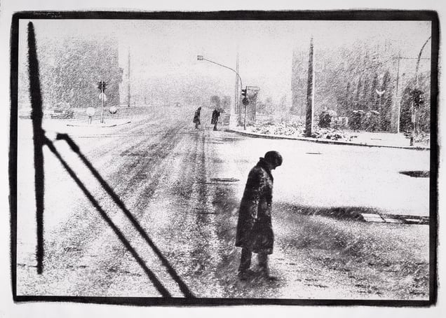 Handmade photographic print.