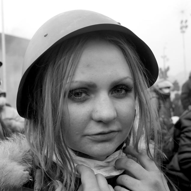 Ukraine Revolution, Kiev, February 2014 © Alfred Yaghobzadeh