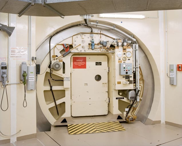 Nuclear Power Plant, Grafenrheinfeld, airlock © Michael Danner