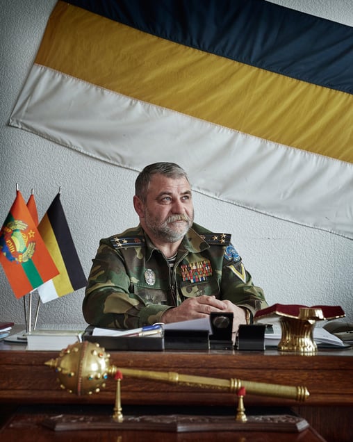 Igor Nebeygolova - KGB Colonel and Commander of the Cossack Regiment in Tiraspol