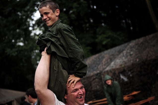 From the series "Military Camp" © Árpád Kurucz