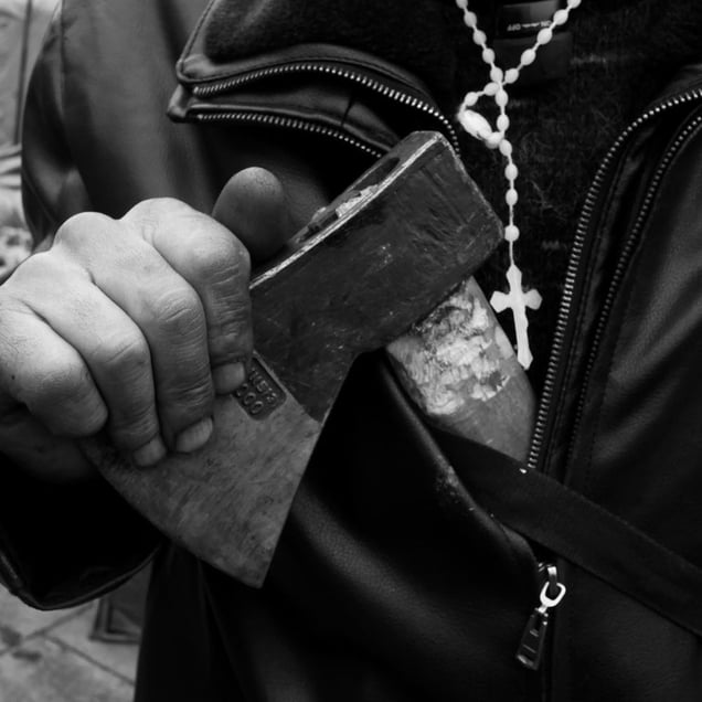 Ukraine Revolution, Kiev, February 2014 © Alfred Yaghobzadeh