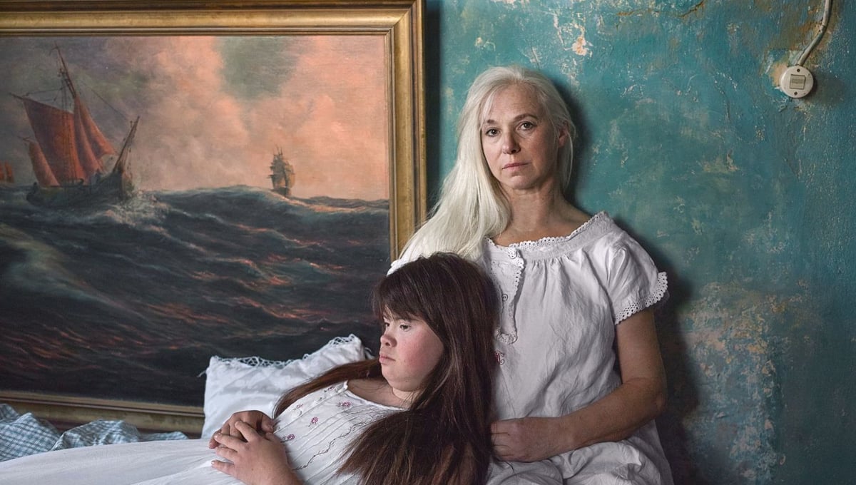 Sofie with her mother Barbara