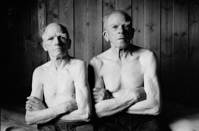 © Elin Hoyland (Norway) Brothers, Harald and Mathias, lived under the same roof for 75 years outside the small village of Vaagaa in Norway.  Honorable Mention, LensCulture Exposure Awards 2009