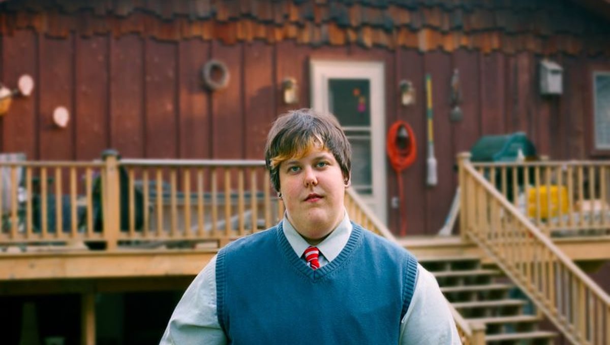 Adrien, Washburn, WI. 2009
When I think about the person I was during the shoot, I can only think about how brave I was able to be. Its been an intense journey since then and looking back at the boy I was in that photograph, I know he has the strength to get through it; some days it wont feel like it, but he will. Every time I look at this photograph, I stand up a little taller and feel a little braver.  - Adrien © Molly Landreth