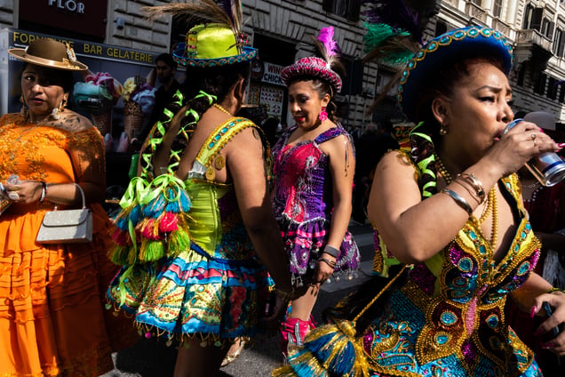 Carnaval Boliviano, Rome, Italy, 2025