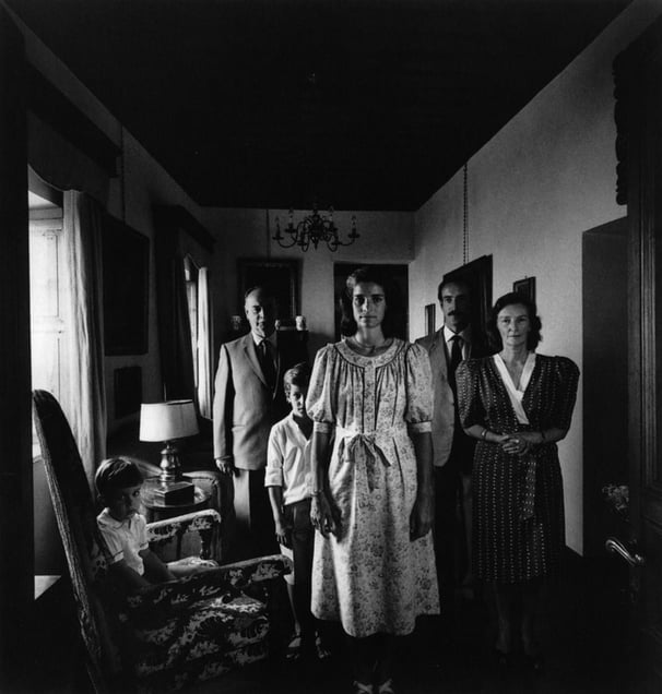 Patrick Faigenbaum, 'Del Drago Family,' 1987. Courtesy of Patrick Faigenbaum. From Why Photography Matters As Art As Never Before © Michael Fried.