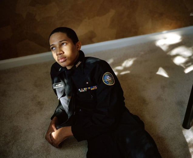 Sharrod in the afternoon light. From the series "I slowly watched him disappear" © Jason Hanasik