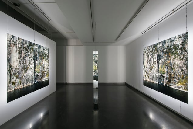From the exhibition "Noémie Goudal: Cinquième Corps" © Le Bal, photo Martin Argyroglo