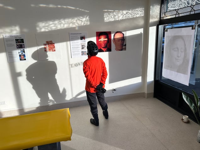 Mona Lisa exhibition view