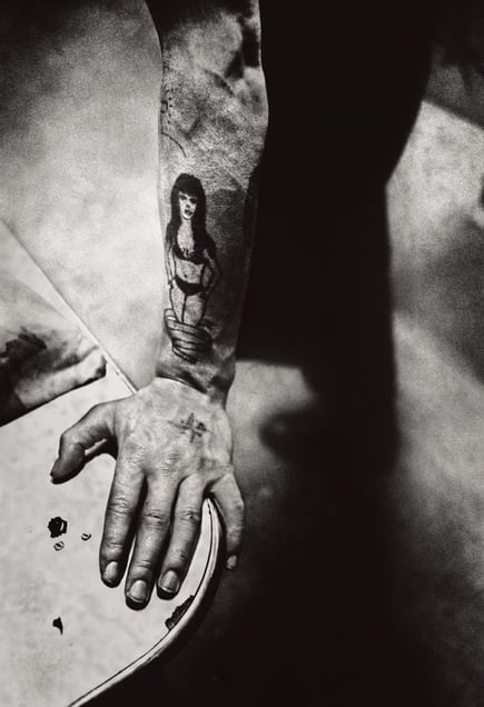 "Anders Petersen par Christian Caujolle" from the collection "juste entre nous" © Anders Petersen