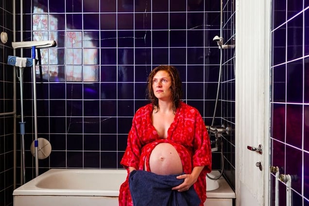 Woman in Bathroom (2013)