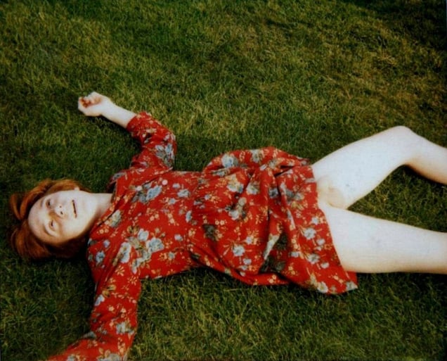 Billy In My Childhood Fower Dress-Polaroid