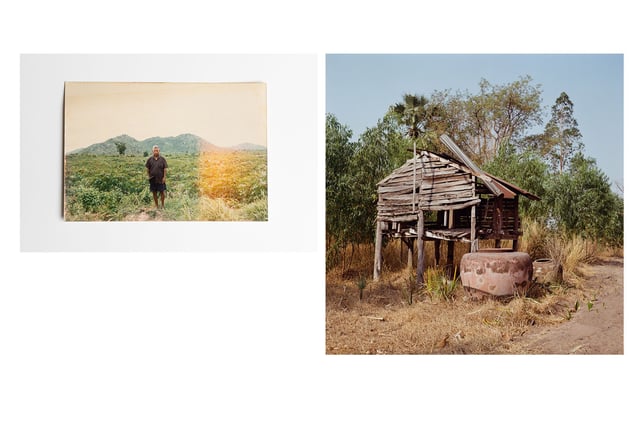 Piboon Puengtam's father and old house, Nong Bua, Nakhon Sawan. © Luke Duggleby 2025