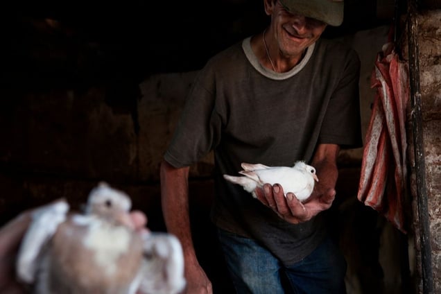 From the project "The big men from Chipilo" - Chipilo, Puebla, Mexico, November/December 2014