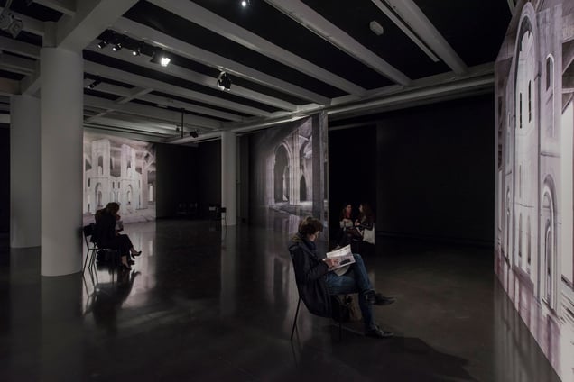 From the exhibition "Noémie Goudal: Cinquième Corps" © Le Bal, photo Martin Argyroglo