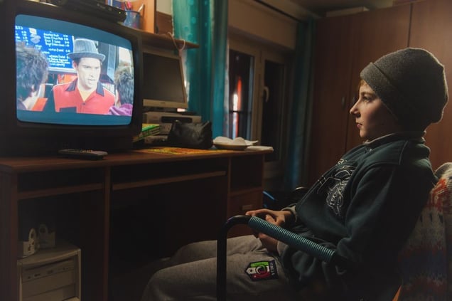 TV is the best way to learn a new language and a different culture. © Fabio Moscatelli