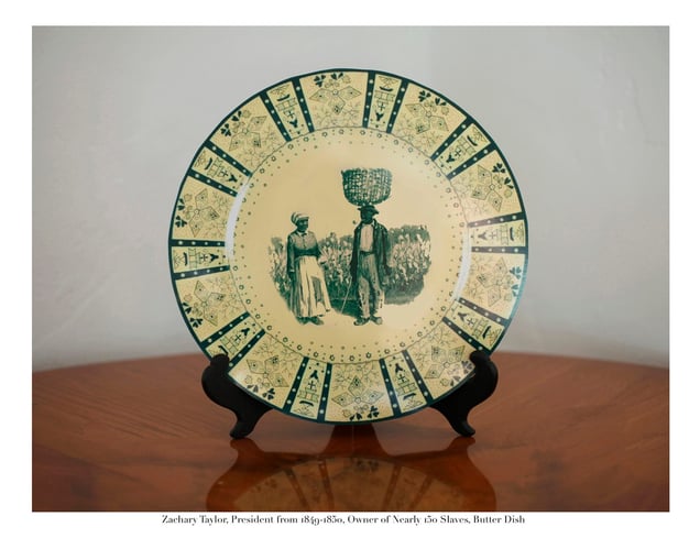 Zachary Taylor Butter Dish