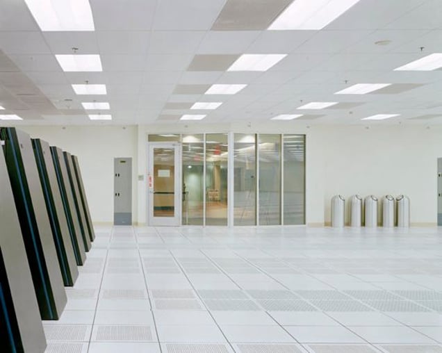 BlueGene L, the supercomputer that designs America’s nuclear weapons. From "Forensic Traces of War" © Simon Norfolk