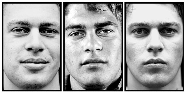 Jasper, age 21. From the series "Here are the Young Men (Marked)" © Claire Felicie