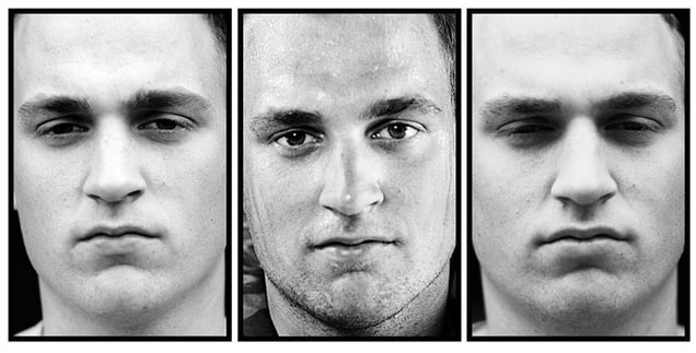 Danny, age 20. From the series "Here are the Young Men (Marked)" © Claire Felicie