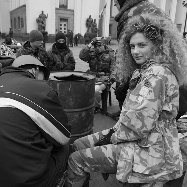 Ukraine Revolution, Kiev, February 2014 © Alfred Yaghobzadeh