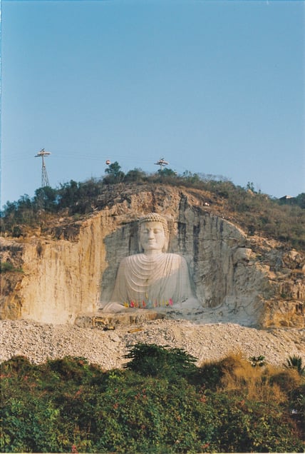 Buddha under construction
