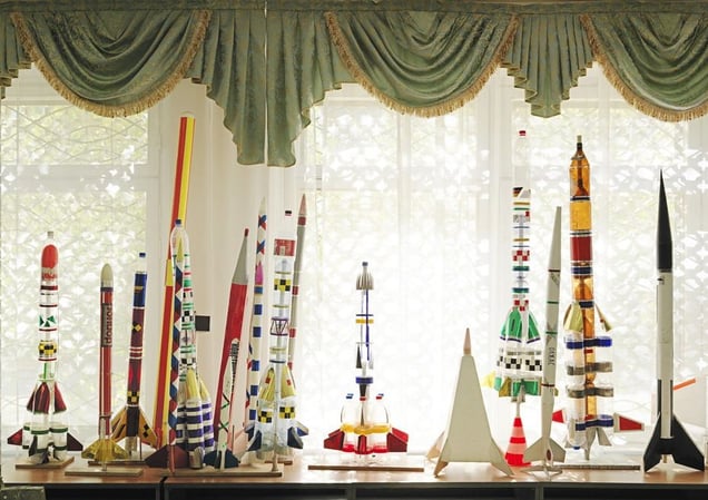 Baikonur City #2 [Unknown Fields Division], The International Space School VN Chelomey, Kyzylorda, Kazakhstan, 2011 © Vincent Fournier